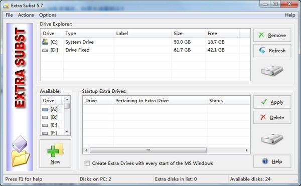 Visual Subst 5.5 for windows download