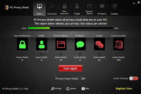 PC Privacy Shield 4.5.3 官方正式版