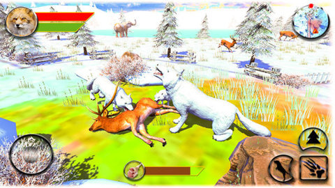 狼模拟器3D游戏
