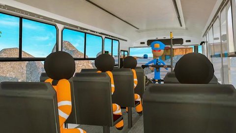 囚犯巴士驾驶游戏