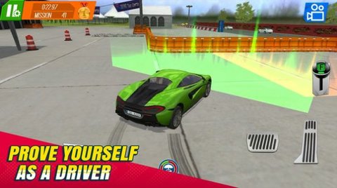 模拟驾驶挑战赛游戏