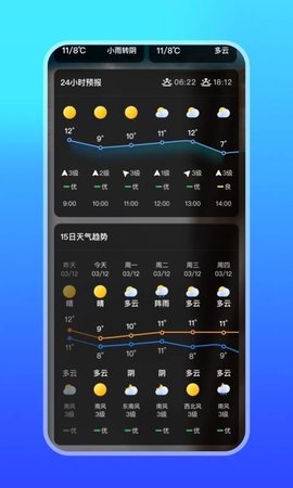 微鲤天气app