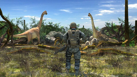 狩猎侏罗纪野生动物游戏