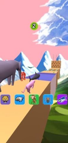 动物变换竞赛3D游戏