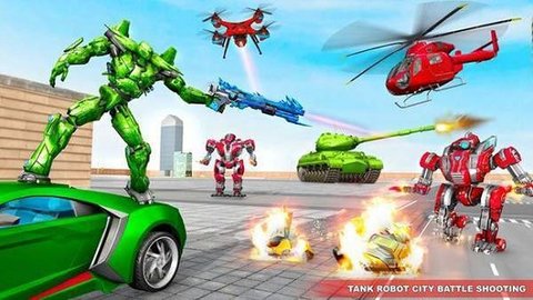 坦克机器人战斗游戏