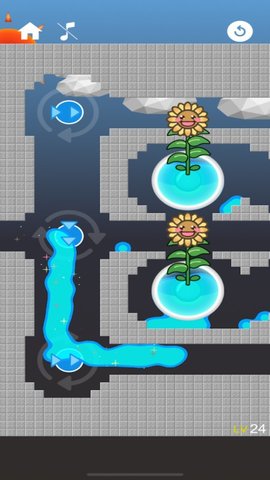 植物挖水大战游戏