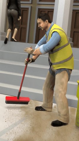 清洁工人模拟器游戏