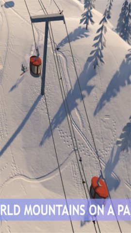 滑雪冒险游戏