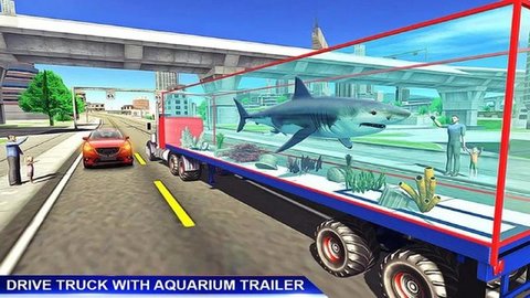 海洋动物运输车游戏