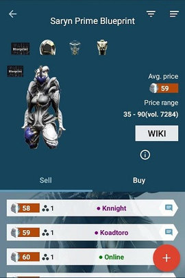 WarframeMarke中文版