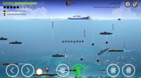 潜艇射击大战游戏