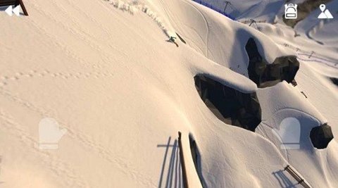 高山滑雪冒险游戏