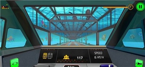水下列车模拟驾驶游戏