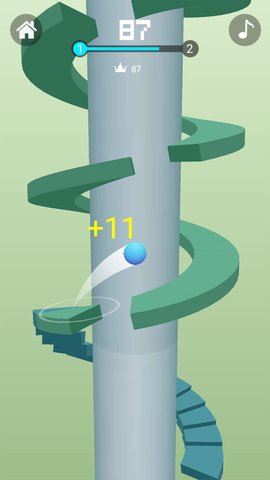 球球跳跳塔游戏