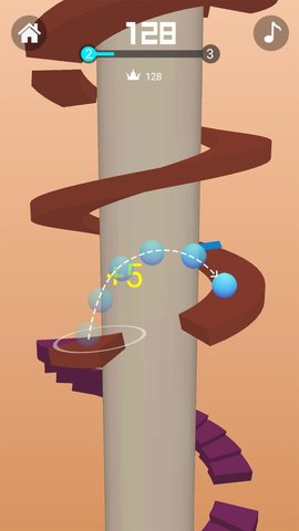 球球跳跳塔游戏