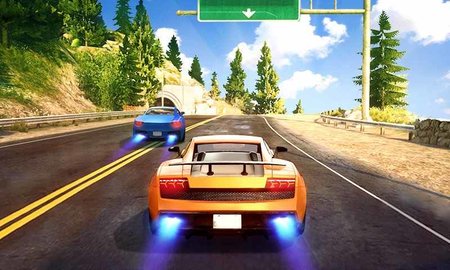 街道赛车3D游戏