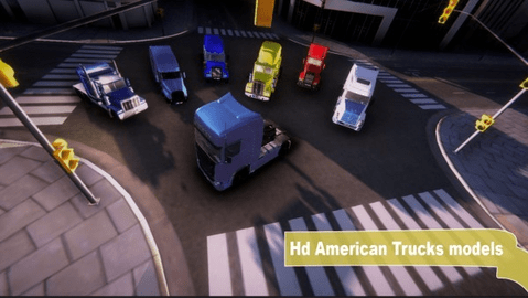 美国重型卡车驾驶游戏