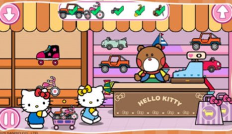 凯蒂猫儿童超市游戏