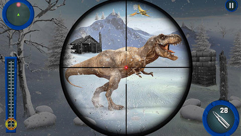 真实模拟射击恐龙游戏