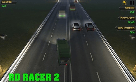 高度公路的野外驾驶模拟游戏