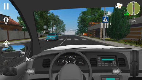 警车模拟3d游戏