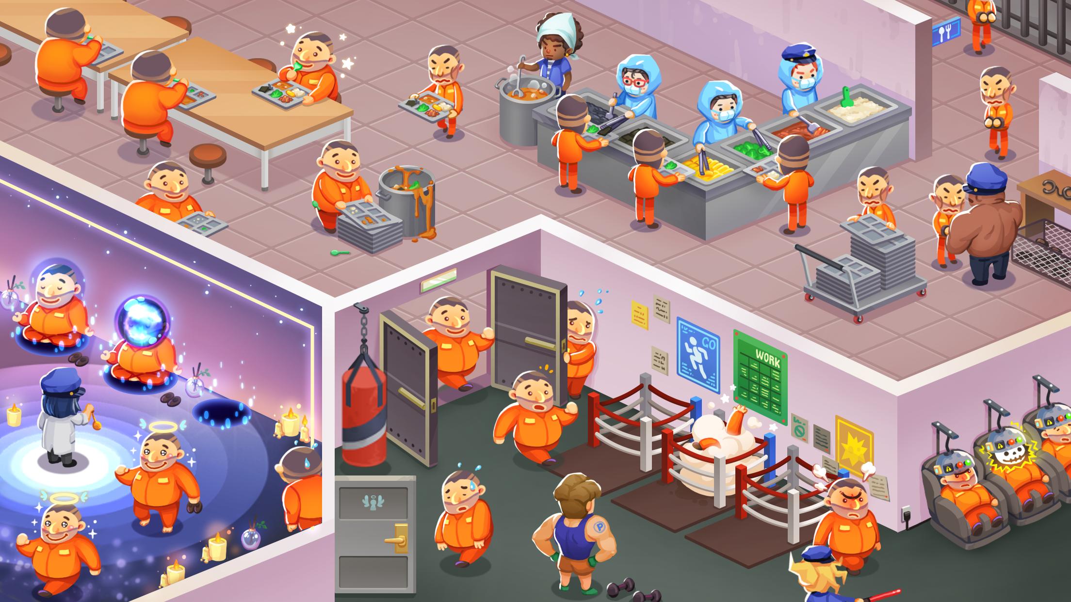 放置监狱模拟经营游戏
