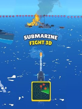 潜艇战斗3d游戏