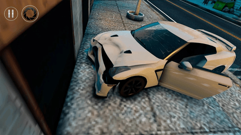 车祸模拟驾驶器游戏