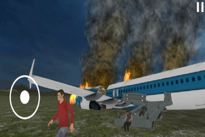 飞机失事模拟器