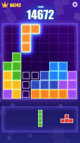 方块矩阵益智游戏