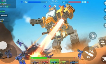 Robot war Modern Combat FPS游戏