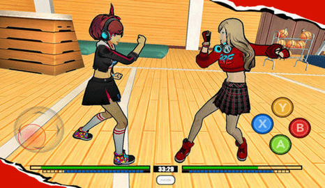 高中女生动漫战役游戏