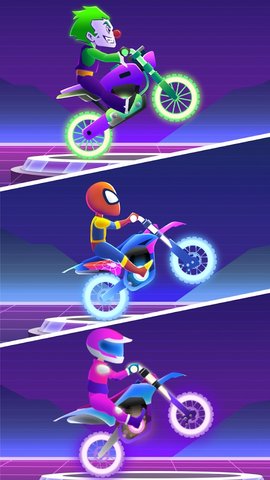 Moto Bike Neon Racing游戏