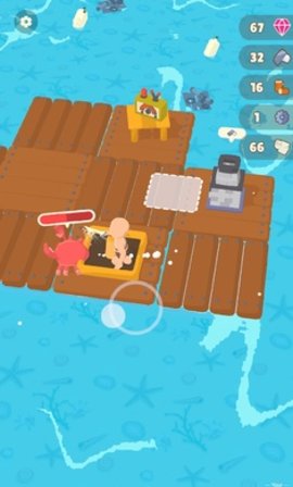 木筏海上基地游戏