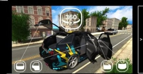 汽车城市模拟驾驶游戏