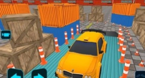 真实现代停车场3d游戏