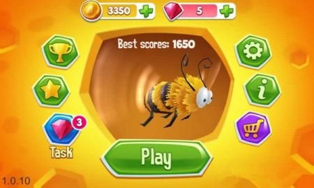 蜜蜂飞行大冒险游戏