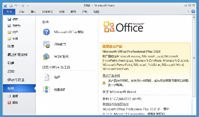 Office 2010专业增强版