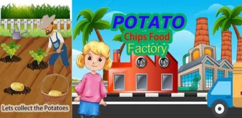 薯片食品厂游戏