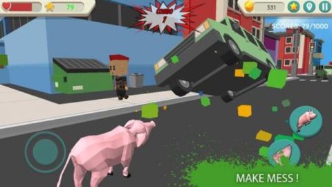疯狂猪模拟器游戏