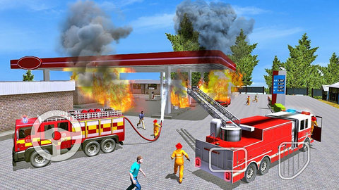 消防车3d模拟器