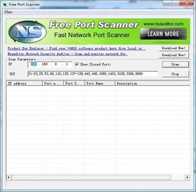 FreePortScanner（端口扫描工具）