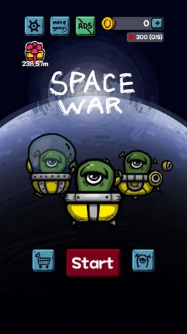 太空战争行星防御游戏