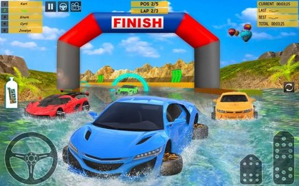 水上特技赛车3D游戏
