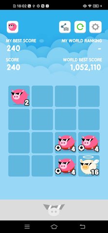 猪猪2048游戏