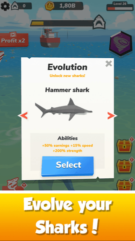 鲨鱼世界生存模拟游戏