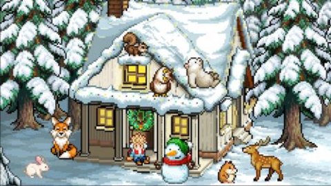 雪人的圣诞故事游戏
