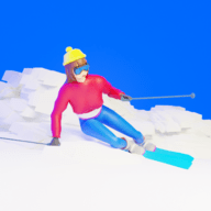 滑雪跑者游戏