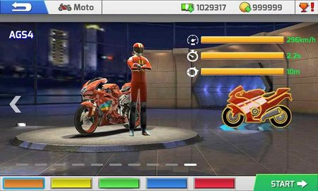 真实摩托赛车游戏