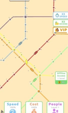 地铁连接地图设计游戏